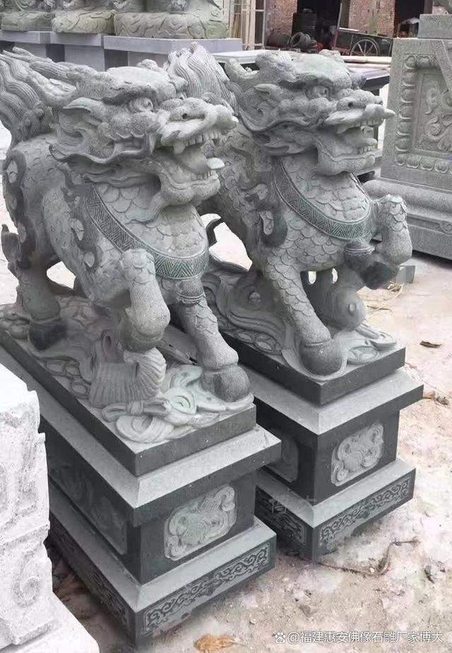 置详解：最佳摆放点与注意事项米乐m6网站石雕麒麟安放位(图3)